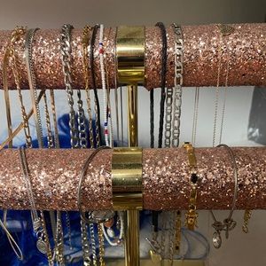 jewelry necklace and bracelet holder
